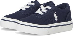 Кроссовки Polo Ralph Lauren Kids Keaton, Navy Canvas/Paperwhite Player Pony