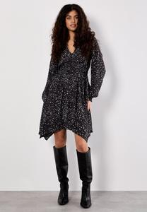 Платье Apricot LEOPARD HANKY HEM, Grey