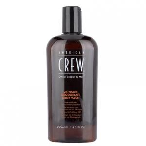 American Crew 24 Hour Odor Body Control Профессиональный гель для душа против запаха 450 мл