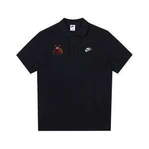 Nike Мужская черная поло