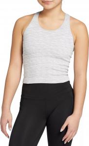 Бесшовная майка с бюстгальтером Dsg Girls Momentum, серый