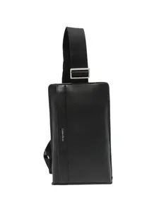 Сумка-мессенджер с логотипом Calvin Klein, черный