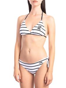 Верх бикини Karl Lagerfeld Oberteil, белый