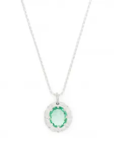 Подвеска Bound Willow с сапфирами Bleue Burnham, серебяный