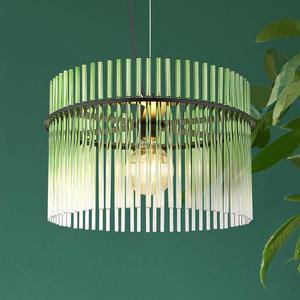 Подвесной светильник Globo Lighting Gorley Typ I, цветное стекло/железо - 1 свет - зеленый