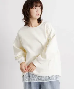 Объемный картонный пуловер Studio Clip, цвет Off White 11