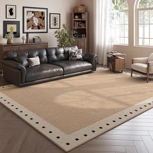 Budis Ковер 300х400 см для гостиной/спальни в винтажном французском стиле, waterproof, stain-resistant, non-slip