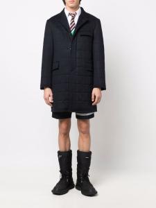 Длинный пуховик Thom Browne, синий