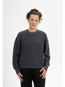 Вязаный свитер в рубчик ADAH MELA