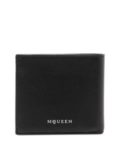 Кожаный кошелек Bi Fold McQueen, черный