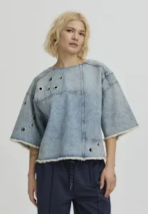 Блузка basaga rev на пуговицах Ball, Vintage Tinted Indiigo