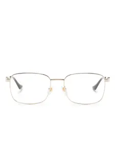 Очки в металлической оправе Gucci Eyewear, золотой