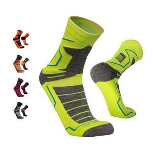 Походные носки из альпаки и мериноса VECTOR Утепленные треккинговые термоноски унисекс. ANDINA OUTDOORS, цвет gelb