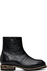 Черные сапоги для двигателя OUR LEGACY