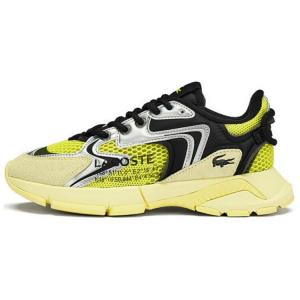 Кроссовки LACOSTE L003 Neo Lifestyle Shoes Women's Low-top Yellow Black, цвет Wheat Nubuck