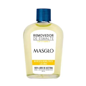 Снимает лак с ногтей без ацетона Removedor Con Vitamina E Masglo, 1 UD