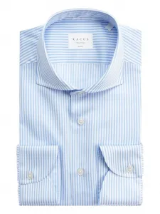 Полосатая рубашка Xacus, синий