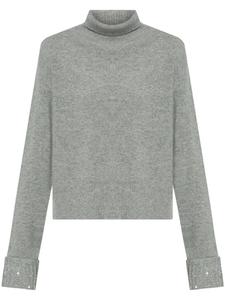 Fabiana Filippi свитер с пайетками, серый