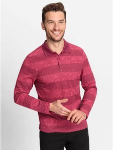Рубашка-поло с длинными рукавами бордово-вишневого цвета WITT WEIDEN
