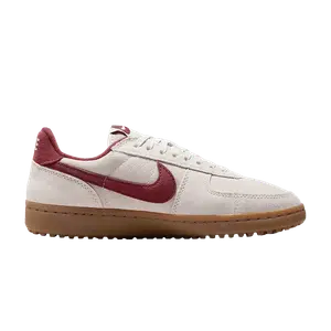 Кроссовки Nike Wmns Field General Suede 'Light Bone Dark Team Red'