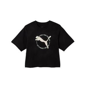 Футболка женская черная PUMA