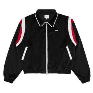 Куртка Rhude Mancino Velour Track Jacket 'Black'