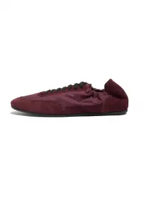 Низкие кроссовки Scarosso, Burgundy - Nylon