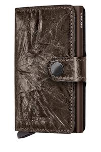 Кожаный кошелек CRUNCH Secrid, коричневый
