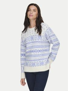 Свитер regular fit Xmas Nordic 15354824 Only, голубой