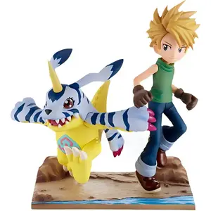 Фабрика очков Габумона DXF архив приключений Digimon и бонусные подарки от Сюити Кидо BANPRESTO, Ishida Yamato and Gabumon