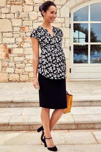 Юбка-Карандаш для беременных по индивидуальному заказу Jojo Maman Bébé, черный