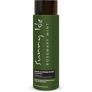 Шампунь для волос с розмарином и мятой, укрепляющий корни, 12 унций — против ломкости Sunny Isle