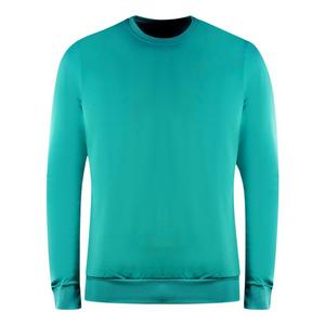 Бирюзовый свитер с круглым вырезом Golf Tech Lyle & Scott, зеленый