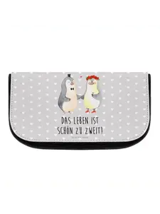 Косметичка Mr. & Mrs. Panda, серый пастельный