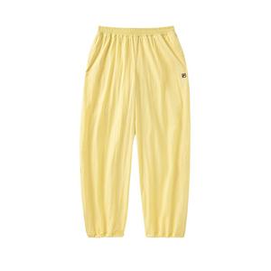 FILA Хаiley SS25 повседневные брюки Unisex Yellow