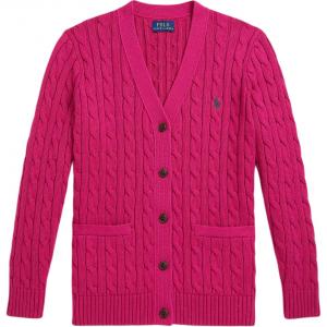 Детский свитер Polo Ralph Lauren, preppy розовый