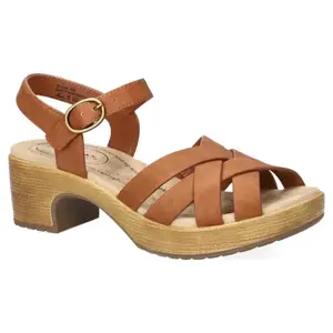 Женские босоножки на каблуке с противоскользящей подошвой Miyah Easy Street, коричневый