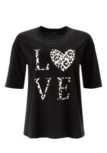 Aniston Футболка в черном цвете