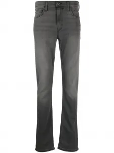 Джинсы скинни Lennox средней посадки PAIGE, серый