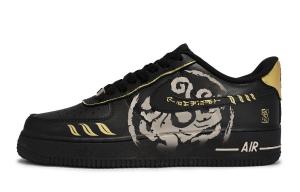 Air Force 1 07 811 Manufacturing, Gilded Tiger Amulet низкие скейтборд кроссовки женские black silver Nike, черный золотой