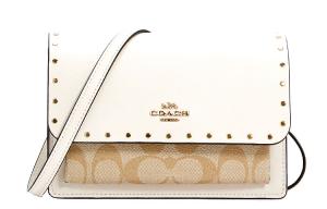 Сумка-пояс Coach с откидной крышкой