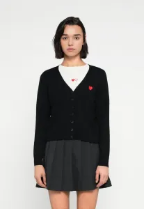 Кардиган jdykate с v-образным вырезом Jdy, Black/Red