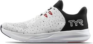 Кроссовки для бега TYR Unisex Techknit RNR-1, белый/черный
