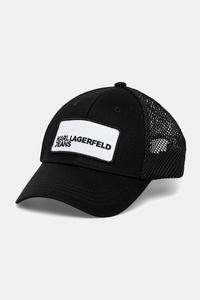 Кепка с козырьком Karl Lagerfeld Jeans, черный