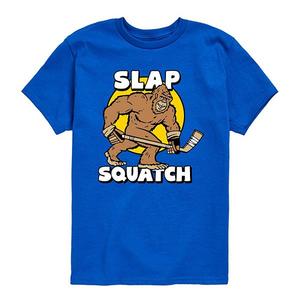 Футболка с принтом Slap Squatch для мальчиков 8-20 Licensed Character, Royal Blue