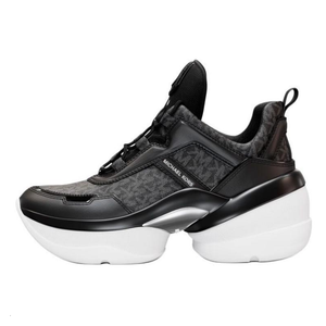 MICHAEL KORS Низкие массивные кроссовки женские черные