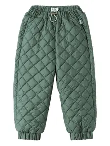 Стеганые брюки Il Gufo, зеленый