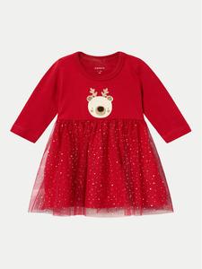 Платье на каждый день, стандартного кроя Name It, красный