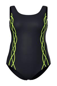 Минимайзер-купальник Ulla Popken, черный