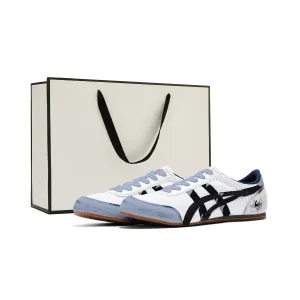 Onitsuka Tiger Тренировочные кеды устойчивые к истиранию низкие повседневные обувь unisex blue white